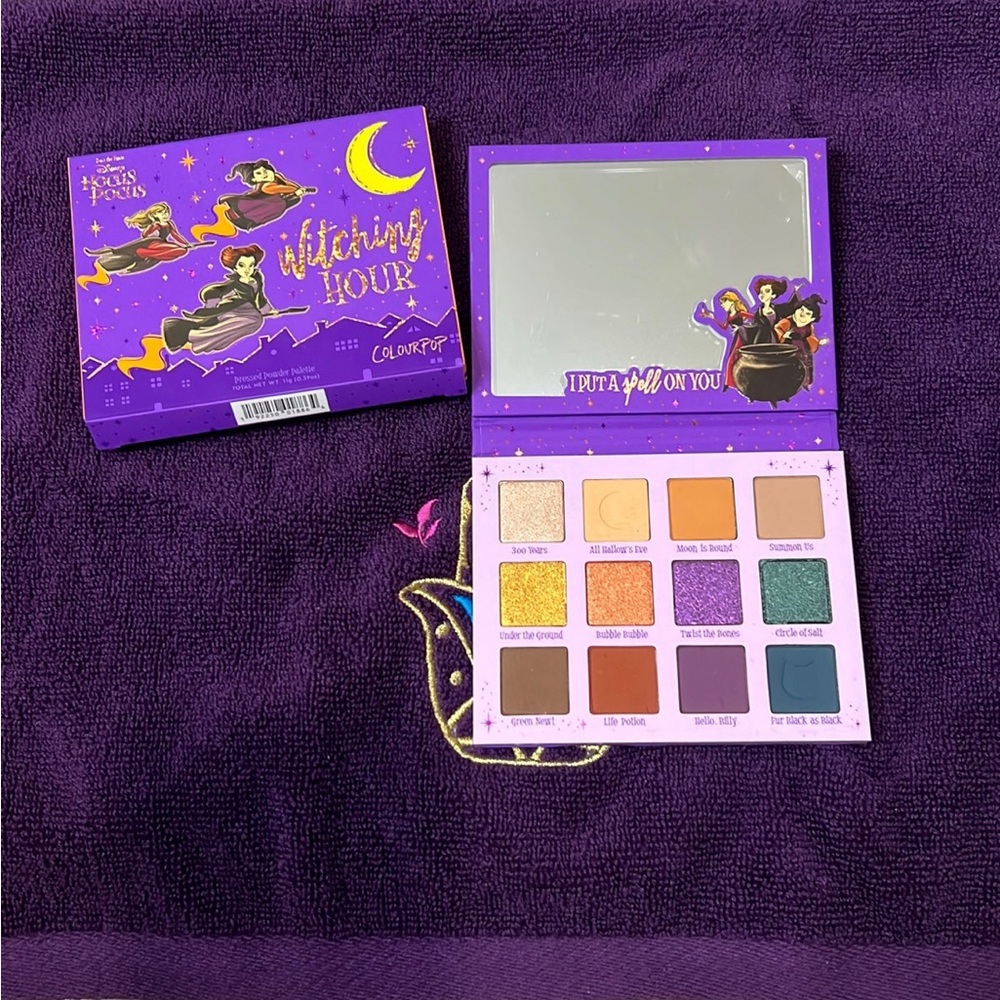 Colourpop - HOCUS POCUS witching hour palette